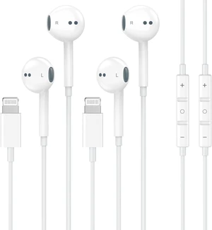 2 Packs-Wired Headphones Earbuds for iPhone 14/13/12/11/XR/XS/X/SE/Pro Max | with Reduction Built-in Microphone & Volume Control Earphones Compatible with iPhone 14/13/12/11/XR/XS/X/8/7/SE/Pro/Pro Max 2 Packs-Wired Headphones Earbuds for iPhone 14/13/12/11/XR/XS/X/SE/Pro Max | with Reduction Built-in Microphone & Volume Control Earphones Compatible with iPhone 14/13/12/11/XR/XS/X/8/7/SE/Pro/Pro Max