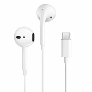 USB C Wired Earbuds for iPhone 15/16/17, Semi-in-Ear Headphones with Microphone, Volume Control and Built-in DAC, Compatible with Samsung Galaxy and Google Pixel(1 Pack) USB C Wired Earbuds for iPhone 15/16/17, Semi-in-Ear Headphones with Microphone, Volume Control and Built-in DAC, Compatible with Samsung Galaxy and Google Pixel(1 Pack)