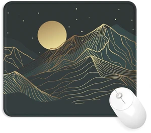 eulps Mouse Pad with Stitched Edge, Multiple Patterns Computer Mouse Pads with Non-Slip Rubber Base, Washable Cloth Mousepad, for Gaming, Laptop, PC (Lunar Peaks) eulps Mouse Pad with Stitched Edge, Multiple Patterns Computer Mouse Pads with Non-Slip Rubber Base, Washable Cloth Mousepad, for Gaming, Laptop, PC (Lunar Peaks)