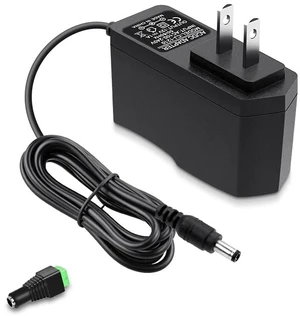 12V 1A Power Supply, AC Adapter 100-240V AC to DC 12V 1A Power Cord Adapter | compatible with 12 Volts 800mA 700mA 500mA 400mA 300mA, the Interface 5.5x2.5mm Barrel Plug 12V 1A Power Supply, AC Adapter 100-240V AC to DC 12V 1A Power Cord Adapter | compatible with 12 Volts 800mA 700mA 500mA 400mA 300mA, the Interface 5.5x2.5mm Barrel Plug
