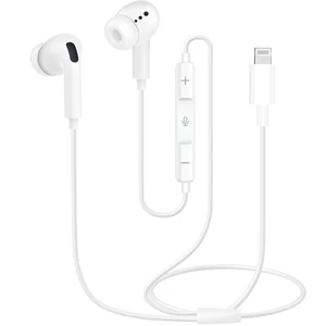 Apple MFi Certified iPhone Headphones Wired with Lightning Connector | Built-in Mic & Volume Control HiFi Stereo Nosie Reduction Earphones Compatible with iPhone 14/13/12/11/XR/XS/X/8/7 /iPad Apple MFi Certified iPhone Headphones Wired with Lightning Connector | Built-in Mic & Volume Control HiFi Stereo Nosie Reduction Earphones Compatible with iPhone 14/13/12/11/XR/XS/X/8/7 /iPad