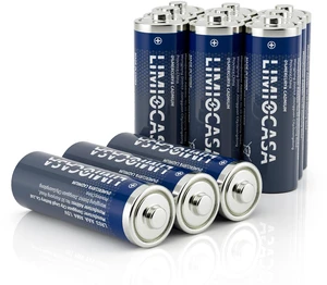 LIMIOCASA AA Batteries 12-Pack, Alkaline Batteries with 10-Year Shelf Life, Leak-Proof for Long-Lasting Power in Wireless Mice, Keyboards, Remote Controls, Toys & More LIMIOCASA AA Batteries 12-Pack, Alkaline Batteries with 10-Year Shelf Life, Leak-Proof for Long-Lasting Power in Wireless Mice, Keyboards, Remote Controls, Toys & More