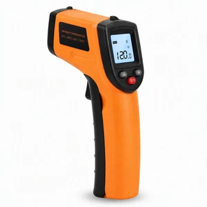 dar darouxiao Infrared Thermometer Gun,58712 NonContact Laser Surface Temp Gun with Backlit LCD,12:1 D:S Ratio for BBQ,Pizza Oven,Auto Repair,Griddle,NOT for Human Body Temperature,Orange dar darouxiao Infrared Thermometer Gun,58712 NonContact Laser Surface Temp Gun with Backlit LCD,12:1 D:S Ratio for BBQ,Pizza Oven,Auto Repair,Griddle,NOT for Human Body Temperature,Orange