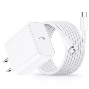 iPhone 17 16 15 Charger Fast Charging,10FT Long Type C Charging Cord for iPhone 17/17 Pro/17 Pro Max/17e/17 Air/16 15 Pro Max/16 15 Pro/Plus/16e,iPad Pro/Air,20W USB C Charger with Long Braided Cable iPhone 17 16 15 Charger Fast Charging,10FT Long Type C Charging Cord for iPhone 17/17 Pro/17 Pro Max/17e/17 Air/16 15 Pro Max/16 15 Pro/Plus/16e,iPad Pro/Air,20W USB C Charger with Long Braided Cable