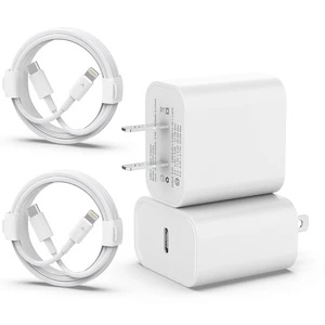 iPhone Fast Charging 2 Pack, 20W PD USB C Wall Charger With 6FT Cable for iPhone 14/14 Pro Max/13/13 Pro/12/12 Pro/11/11 Pro/XS, Pad iPhone Fast Charging 2 Pack, 20W PD USB C Wall Charger With 6FT Cable for iPhone 14/14 Pro Max/13/13 Pro/12/12 Pro/11/11 Pro/XS, Pad