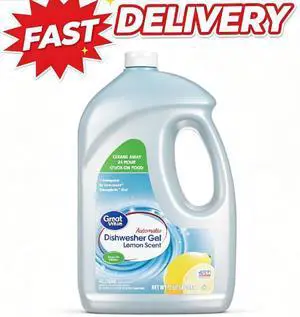 Great Value Automatic Dishwasher Gel, Lemon Scent, 75 Ounce, 1 Count Great Value Automatic Dishwasher Gel, Lemon Scent, 75 Ounce, 1 Count