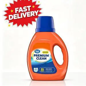 Great Value Premium Clean Original Laundry Detergent 34 fl oz, 25 loads Great Value Premium Clean Original Laundry Detergent 34 fl oz, 25 loads