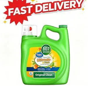 Great Value Ultimate Fresh Laundry Detergent, Original Clean, 154 fl oz, 107 Loads Great Value Ultimate Fresh Laundry Detergent, Original Clean, 154 fl oz, 107 Loads