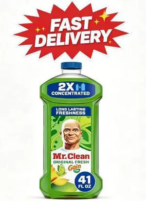 Mr. Clean All Purpose Cleaner, Cleaning Liquid, Gain, 41 fl oz Mr. Clean All Purpose Cleaner, Cleaning Liquid, Gain, 41 fl oz