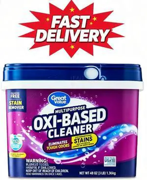 Great Value Multipurpose Oxi-Based Cleaner, 3lb Great Value Multipurpose Oxi-Based Cleaner, 3lb