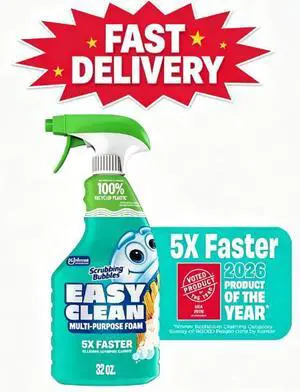 Scrubbing Bubbles Easy Clean Multi-Purpose Bathroom Shower & Tub and All Purpose Cleaner Spray, 32 oz Scrubbing Bubbles Easy Clean Multi-Purpose Bathroom Shower & Tub and All Purpose Cleaner Spray, 32 oz