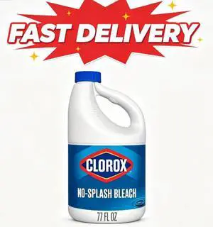 Clorox No Splash Bleach, 77 fl oz Clorox No Splash Bleach, 77 fl oz