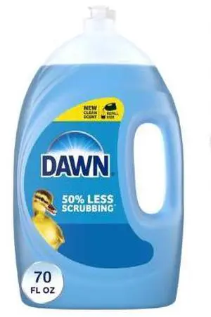 Dawn Ultra Dish Soap Liquid, Dishwashing Liquid, Grease Removal, Original, 70oz Dawn Ultra Dish Soap Liquid, Dishwashing Liquid, Grease Removal, Original, 70oz