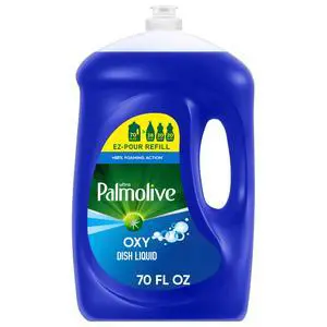 Palmolive Ultra Oxy Liquid Dish Soap, Grease Cutting, 70 fl oz EZ-Pour Refill Bottle Palmolive Ultra Oxy Liquid Dish Soap, Grease Cutting, 70 fl oz EZ-Pour Refill Bottle