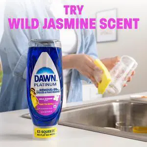 Dawn Platinum EZ Squueze Dish Soap Wild Jasmine, Dawn Platinum EZ Squueze Dish Soap Wild Jasmine,