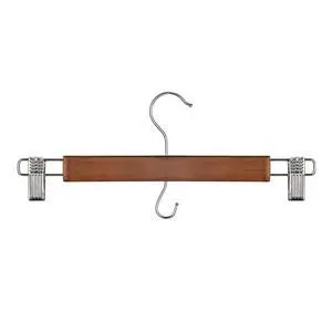 Better Homes & Gardens Walnut Wood Pant & Skirt Hangers, 3 Pack Better Homes & Gardens Walnut Wood Pant & Skirt Hangers, 3 Pack
