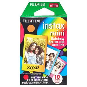Fujifilm Instax Mini Film - Rainbow (10 Exposures) Fujifilm Instax Mini Film - Rainbow (10 Exposures)