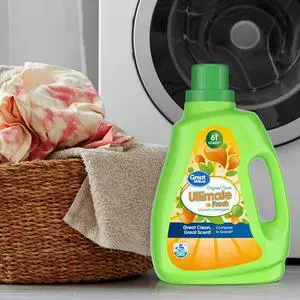 Great Value Ultimate Fresh Laundry Detergent, Original Clean, 88 fl oz, 61 Loads Great Value Ultimate Fresh Laundry Detergent, Original Clean, 88 fl oz, 61 Loads