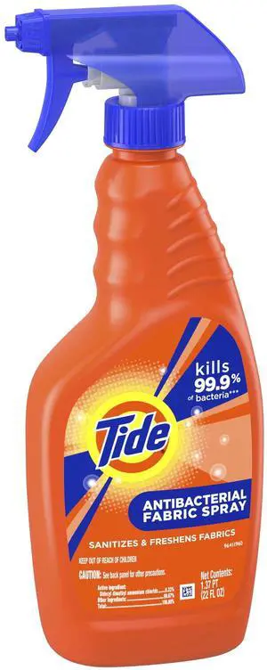 Tide Antibacterial Fabric Spray, Original Scent, 22 fl oz Tide Antibacterial Fabric Spray, Original Scent, 22 fl oz