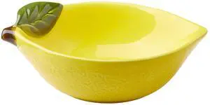 Mainstays Yellow Lemon Decorative Bowl, 8.07 in L x 5.51 in W x 2.75 in H Mainstays Yellow Lemon Decorative Bowl, 8.07 in L x 5.51 in W x 2.75 in H
