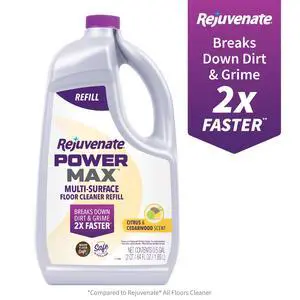 Rejuvenate PowerMax Multi-Surface Floor Cleaner Refill, Citrus & Cedarwood Scent, 64 fl oz Rejuvenate PowerMax Multi-Surface Floor Cleaner Refill, Citrus & Cedarwood Scent, 64 fl oz