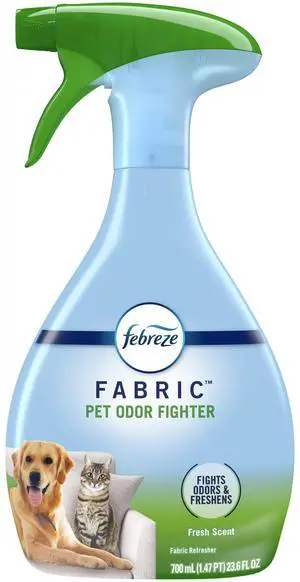 Febreze Fabric Spray Air Freshener, Odor-Fighting Fabric Refresher, Pet Odor Fighter, 23.6 fl oz Febreze Fabric Spray Air Freshener, Odor-Fighting Fabric Refresher, Pet Odor Fighter, 23.6 fl oz