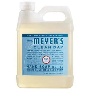 Mrs. Meyer's Clean Day Hand Soap Refill, Rain Water Scent, 33Fl Oz Mrs. Meyer's Clean Day Hand Soap Refill, Rain Water Scent, 33Fl Oz