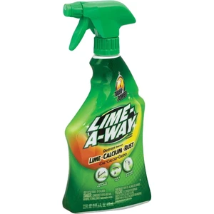 Lime-A-Way Hard Water Stain Remover Spray, 22 fl oz, Removes Lime, Calcium & Rust in Seconds, Bathroom Cleaner Lime-A-Way Hard Water Stain Remover Spray, 22 fl oz, Removes Lime, Calcium & Rust in Seconds, Bathroom Cleaner