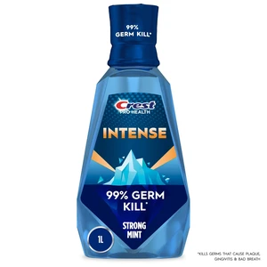 Crest Pro-Health Intense Mouthwash, Strong Mint, 1 L (33.8 fl oz) Crest Pro-Health Intense Mouthwash, Strong Mint, 1 L (33.8 fl oz)