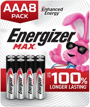 Energizer MAX AAA Alkaline Batteries (8 Pack) Energizer MAX AAA Alkaline Batteries (8 Pack)