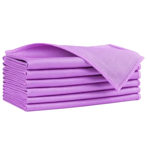HOMEXCEL Glass Cleaning Cloths 6PK, Streak-Free Window Cloth, 14x16in HOMEXCEL Glass Cleaning Cloths 6PK, Streak-Free Window Cloth, 14x16in