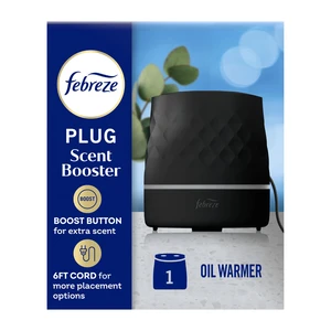 Febreze Plug-In Scent Booster Air Freshener Oil Diffuser Black Febreze Plug-In Scent Booster Air Freshener Oil Diffuser Black