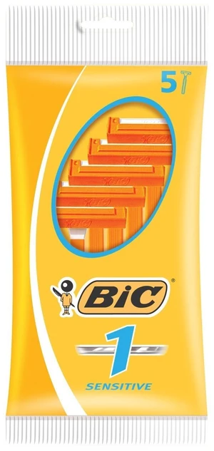 Bic Classic Sensitive Men Disposable Razors, 5 Count (Pack of 1) Bic Classic Sensitive Men Disposable Razors, 5 Count (Pack of 1)