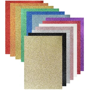 Sukh 14 Colors 250GSM A4 Glitter Cardstock Paper 20pcs Thick Craft Halloween Christmas Valentines Gift Box Wrapping DIY Wedding Birthday Party Sparkle Decor Scrapbook Sukh 14 Colors 250GSM A4 Glitter Cardstock Paper 20pcs Thick Craft Halloween Christmas Valentines Gift Box Wrapping DIY Wedding Birthday Party Sparkle Decor Scrapbook