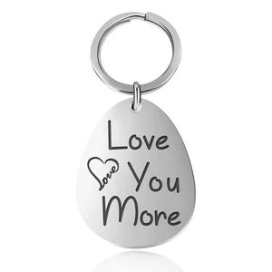 Stainless Steel Keychain Gift | Lightweight, Durable & Elegant Keepsake - Heavy Duty keychain with Ring for Loved Ones Stainless Steel Keychain Gift | Lightweight, Durable & Elegant Keepsake - Heavy Duty keychain with Ring for Loved Ones