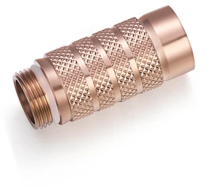 Divoti CNC Machined Stainless Steel EDC Pill Fob Extender - Micro/Stainless w/PVD Rose Gold Divoti CNC Machined Stainless Steel EDC Pill Fob Extender - Micro/Stainless w/PVD Rose Gold