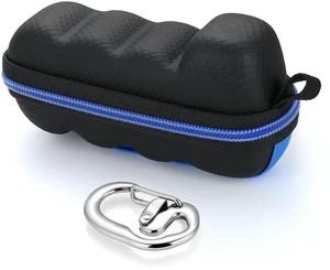 Divoti Asthma Inhaler Travel Case Protective Storage Pouch Keychain Carabiner - Black Divoti Asthma Inhaler Travel Case Protective Storage Pouch Keychain Carabiner - Black