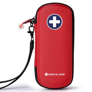 Divoti EpiPen Medical Carrying Case, Hard Shell Shock Absorption Bag Divoti EpiPen Medical Carrying Case, Hard Shell Shock Absorption Bag