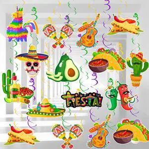 33 Pcs Mexican Fiesta Hanging Swirl Decorations Mexican Party Decorations Swirl Fiesta Party Hanging Decorations for Taco Party Mexican Fiesta Party Decorations 33 Pcs Mexican Fiesta Hanging Swirl Decorations Mexican Party Decorations Swirl Fiesta Party Hanging Decorations for Taco Party Mexican Fiesta Party Decorations