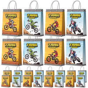 Dirt Bike Party Favor Bags, 24 Pcs Dirt Bike Party Bags Set Motorcycle Themed Party Favor Bags, Dirt Bike Party Gift Treat Bags Goodie Bags for Dirt Bike Birthday Party Decorations Dirt Bike Party Favor Bags, 24 Pcs Dirt Bike Party Bags Set Motorcycle Themed Party Favor Bags, Dirt Bike Party Gift Treat Bags Goodie Bags for Dirt Bike Birthday Party Decorations