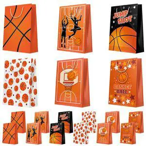 Basketball Gift Bags, 24 Pcs Basketball Gifts Paper Bag Set - Basketball Treat Bags, Basketball Party Bags & Basketball Goody Bags for Basketball Party Decorations & Basketball Birthday Decorations Basketball Gift Bags, 24 Pcs Basketball Gifts Paper Bag Set - Basketball Treat Bags, Basketball Party Bags & Basketball Goody Bags for Basketball Party Decorations & Basketball Birthday Decorations