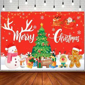 71x43'' Merry Christmas Party Banner Backdrop, Xmas Winter Elk Background Snowman Backdrop for Merry Christmas Party Decorations Supplies 71x43'' Merry Christmas Party Banner Backdrop, Xmas Winter Elk Background Snowman Backdrop for Merry Christmas Party Decorations Supplies