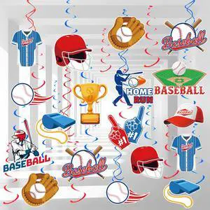 Baseball Hanging Swirls Decorations, 33 Pcs Baseball Hanging Spirals/Baseball Party Hanging Decorations Spirals for Baseball Birthday Decorations & Baseball Party Decorations Baseball Hanging Swirls Decorations, 33 Pcs Baseball Hanging Spirals/Baseball Party Hanging Decorations Spirals for Baseball Birthday Decorations & Baseball Party Decorations