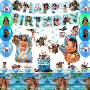 35 Pcs Moana Birthday Decorations Set - Moana Party Balloons Tablecloth & Moana Happy Birthday Banner Spiral etc Moana Birthday Party Decorations for Moana Party Supplies 35 Pcs Moana Birthday Decorations Set - Moana Party Balloons Tablecloth & Moana Happy Birthday Banner Spiral etc Moana Birthday Party Decorations for Moana Party Supplies