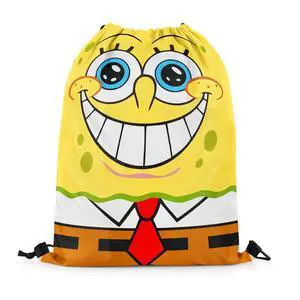 SpongeBob Party Favors Sponge Birthday Supplies Drawstring Bags Candy Gift Sack SpongeBob Party Favors Sponge Birthday Supplies Drawstring Bags Candy Gift Sack