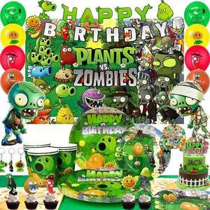 Plant Vs Zombies Party Decorations Supplies Birthday Tableware Balloons Backdrop Plant Vs Zombies Party Decorations Supplies Birthday Tableware Balloons Backdrop