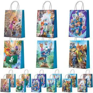 18 Pcs Zootopia Party Bags, Zootopia Gift BagsZootopia Goodie BagsZootopia Candy Bags for Zootopia Party Favors 18 Pcs Zootopia Party Bags, Zootopia Gift BagsZootopia Goodie BagsZootopia Candy Bags for Zootopia Party Favors