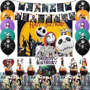 The Nightmare Before Christmas Party Decoration Kits Banners Backdrop Tablecloth The Nightmare Before Christmas Party Decoration Kits Banners Backdrop Tablecloth