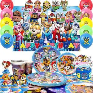 Paw Patrol Birthday Party Supplies, 101 Pcs Paw Patrol Party Decorations & Tableware Sets - Paw Patrol cake Toppers Balloons Backdrops Cups etc. Paw Patrol Themed Birthday Party Decorations for Kids Paw Patrol Birthday Party Supplies, 101 Pcs Paw Patrol Party Decorations & Tableware Sets - Paw Patrol cake Toppers Balloons Backdrops Cups etc. Paw Patrol Themed Birthday Party Decorations for Kids