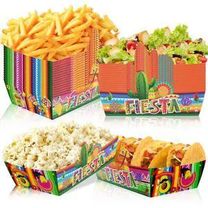 36pcs Mexican Popcorn Tray, Fiesta Mexican Food Trays for Mexican Fiesta Party Decorations, Cinco De Mayo Popcorn Tray for Mexican Theme Birthday Party Supplies 36pcs Mexican Popcorn Tray, Fiesta Mexican Food Trays for Mexican Fiesta Party Decorations, Cinco De Mayo Popcorn Tray for Mexican Theme Birthday Party Supplies